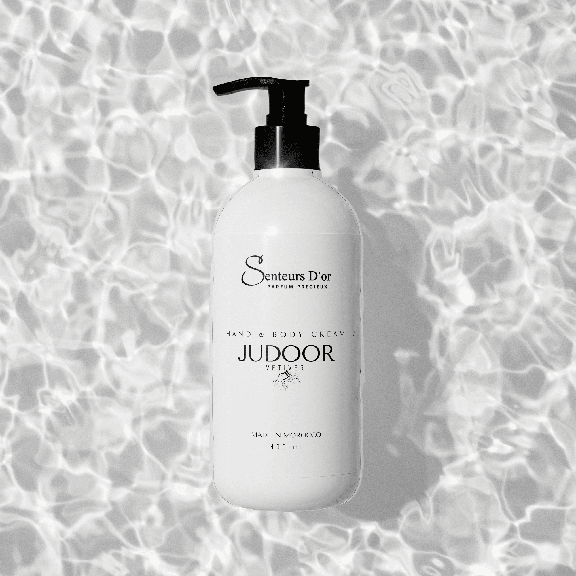 Crème hydratante JUDOOR au Vétiver – Argan, Karité, Amande Douce – Senteurs d’Or