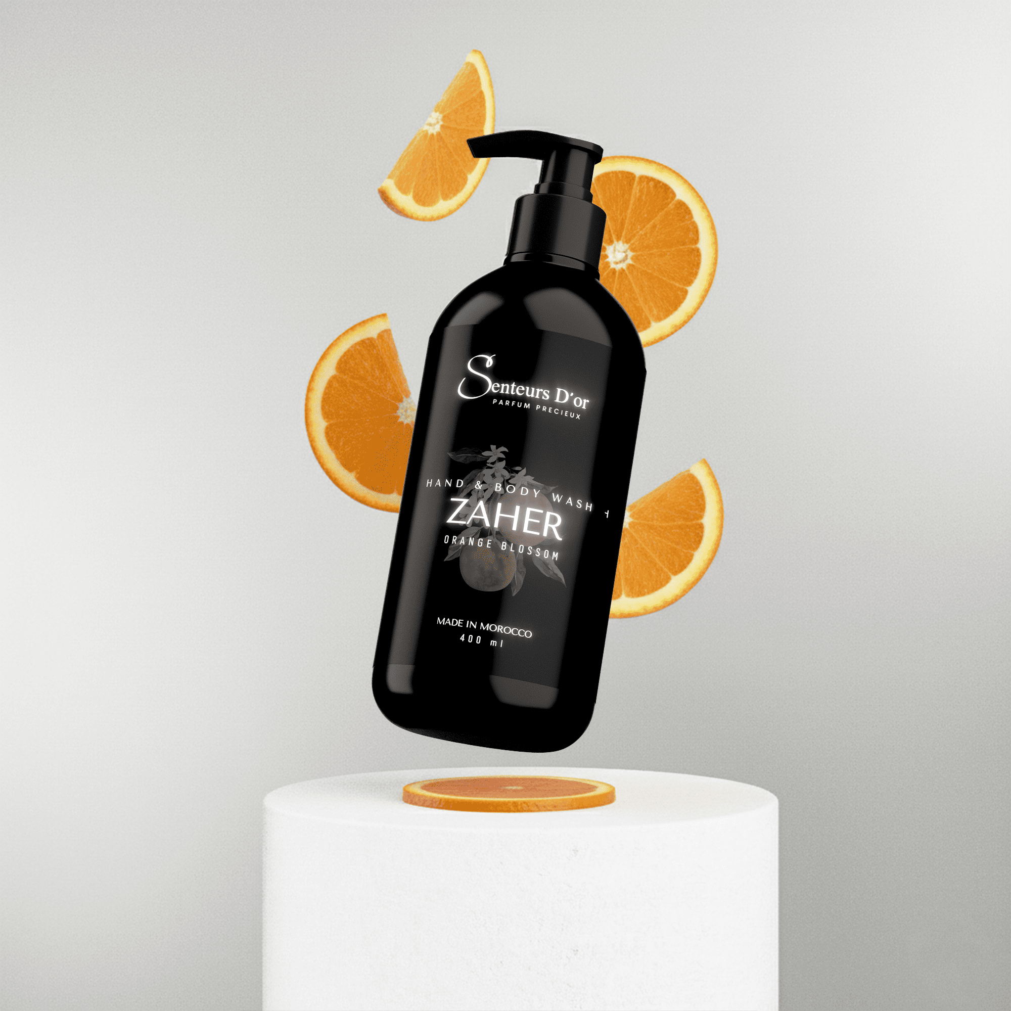 Savon ZAHER à la Fleur d’Oranger – hydratant Argan Karité – Senteurs d’Or