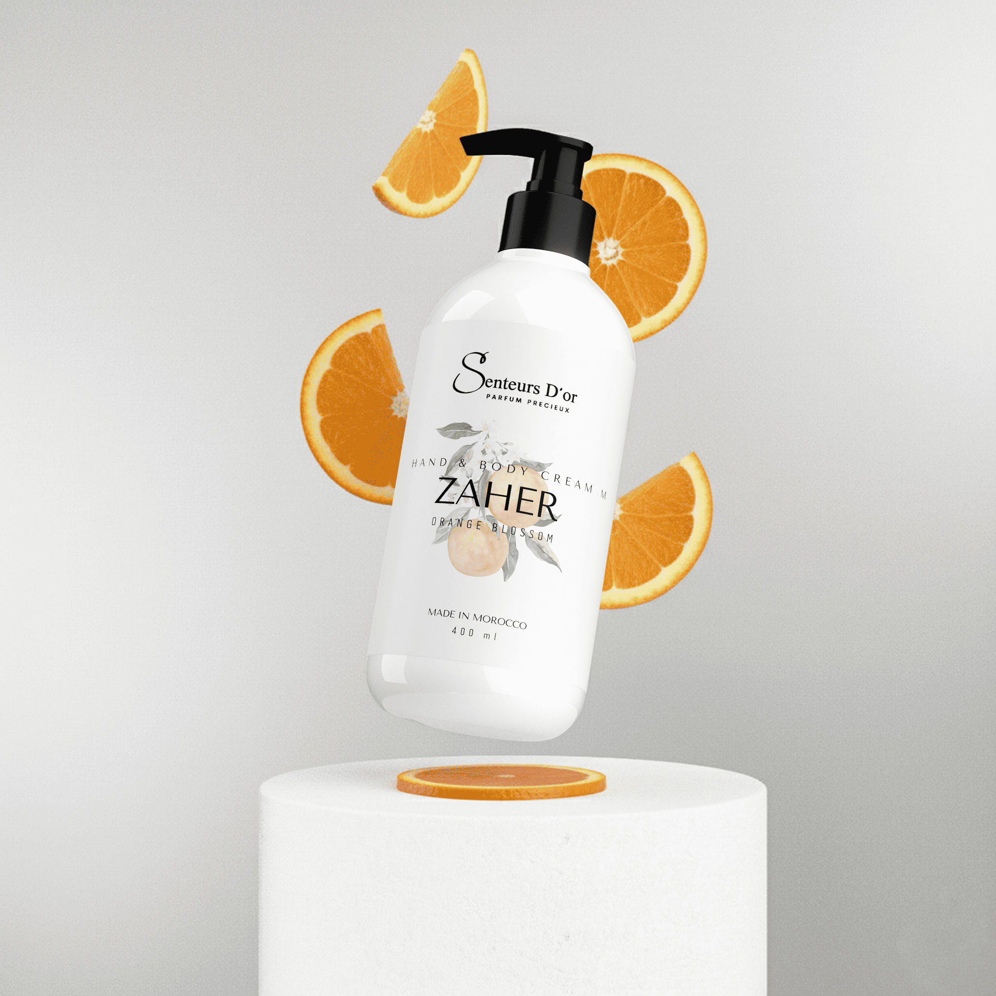 Crème ZAHER à la Fleur d’Oranger – hydratante Argan Karité – Senteurs d’Or